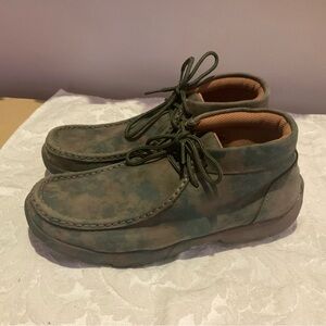 EUC Twisted X Camo Chukka Boots